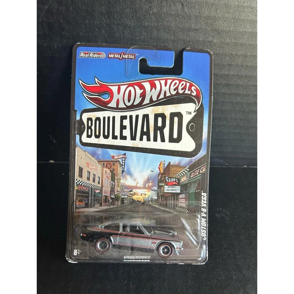 Hot Wheels Boulevard Custom V-8 Vega w RLRRs on card 2011
